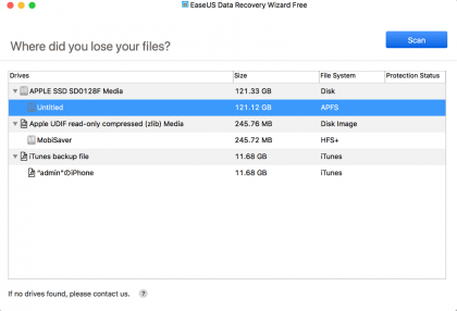 EaseUS Data Recovery – Best Free Recovery Software for Mac