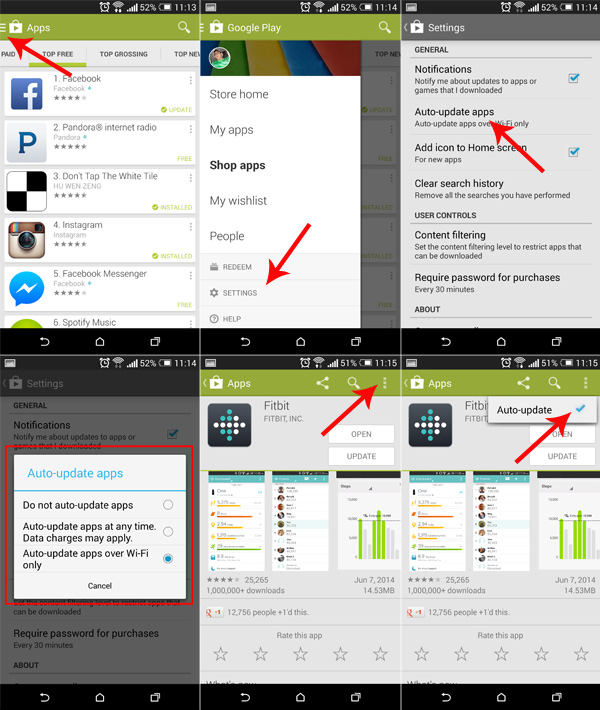 Enable-Disable-Auto-Update-Android-apps